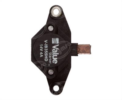 REGULADOR VOLTAJE ALTERNADOR BOSCH IR/EF 12V 4A CON RESISTENCIA FORD CHEVROLET NISSAN VALUE STARTER IB355 