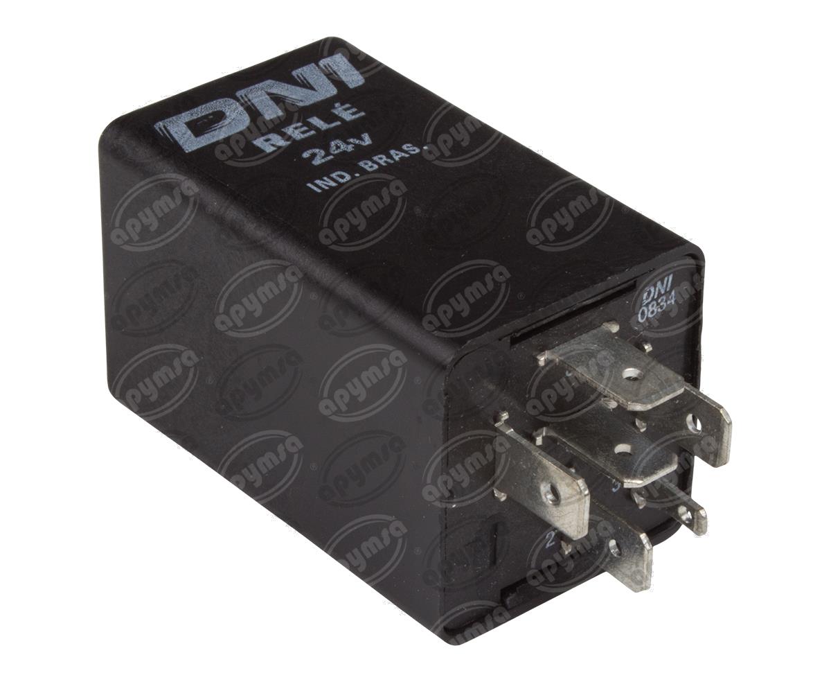 RELEVADOR LIMPIAPARABRISAS 24V 6TERMINALES CON INTERVALOS SCANIA SERIE 4 DNI 1335482 