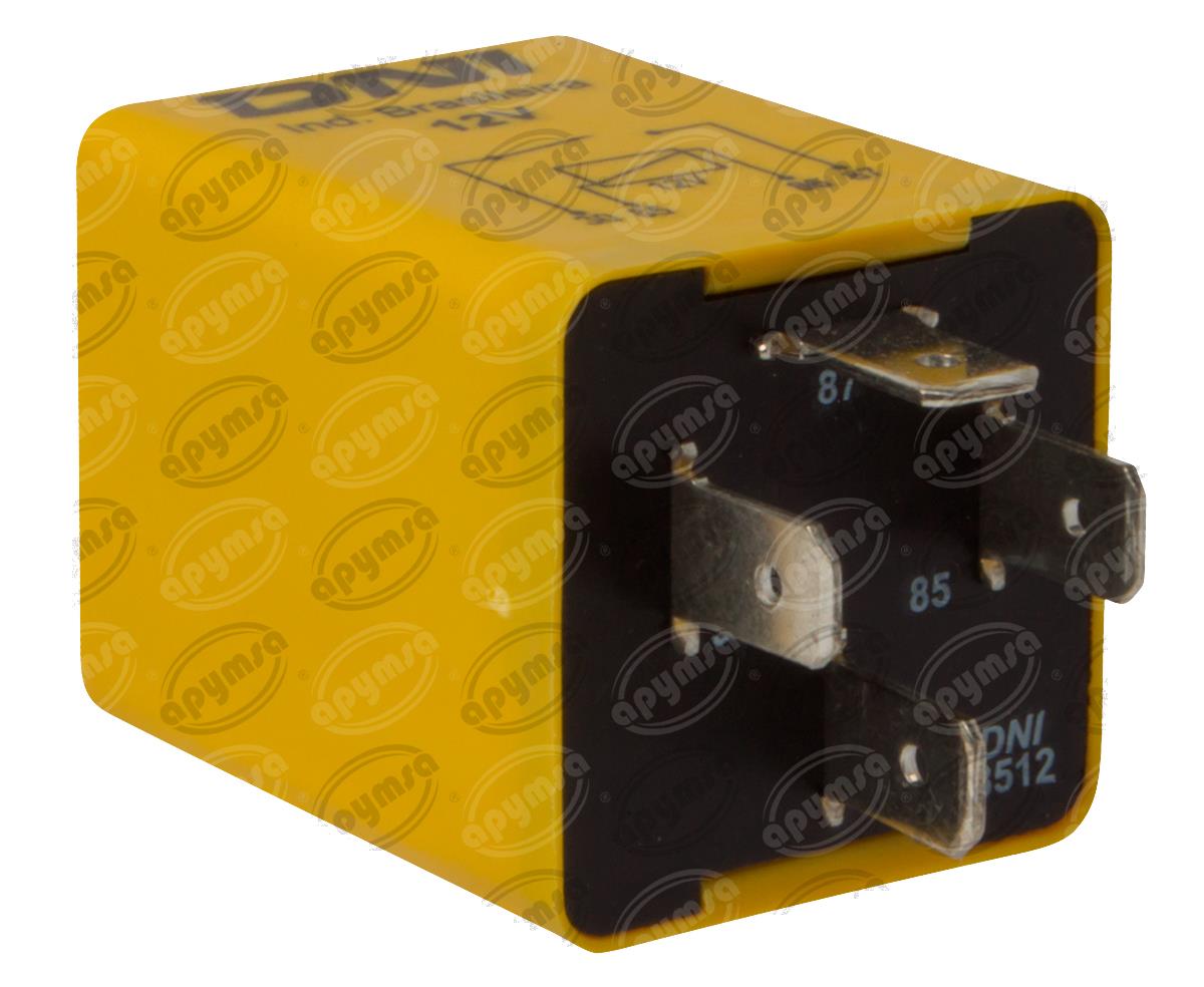 RELEVADOR MOTOVENTILADOR 4TERMINALES AMARILLO CHEVROLET CHEVY CORSA TIGRA TORNADO 2008 DNI 93235361 
