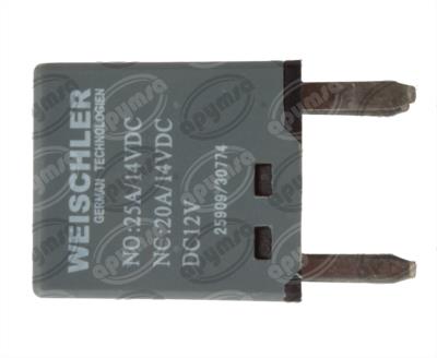 RELEVADOR PRINCIPAL 20-25A 4TERMINALES TERMINALES DELGADAS CHEVROLET SATURN SAAB CHRYSLER WEISCHLER RY-601 