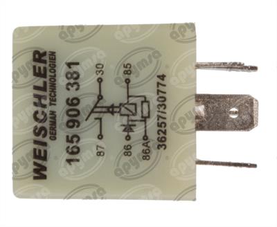 RELEVADOR COMPUTADORA 5TERMINALES VW 30 WEISCHLER RY-528 