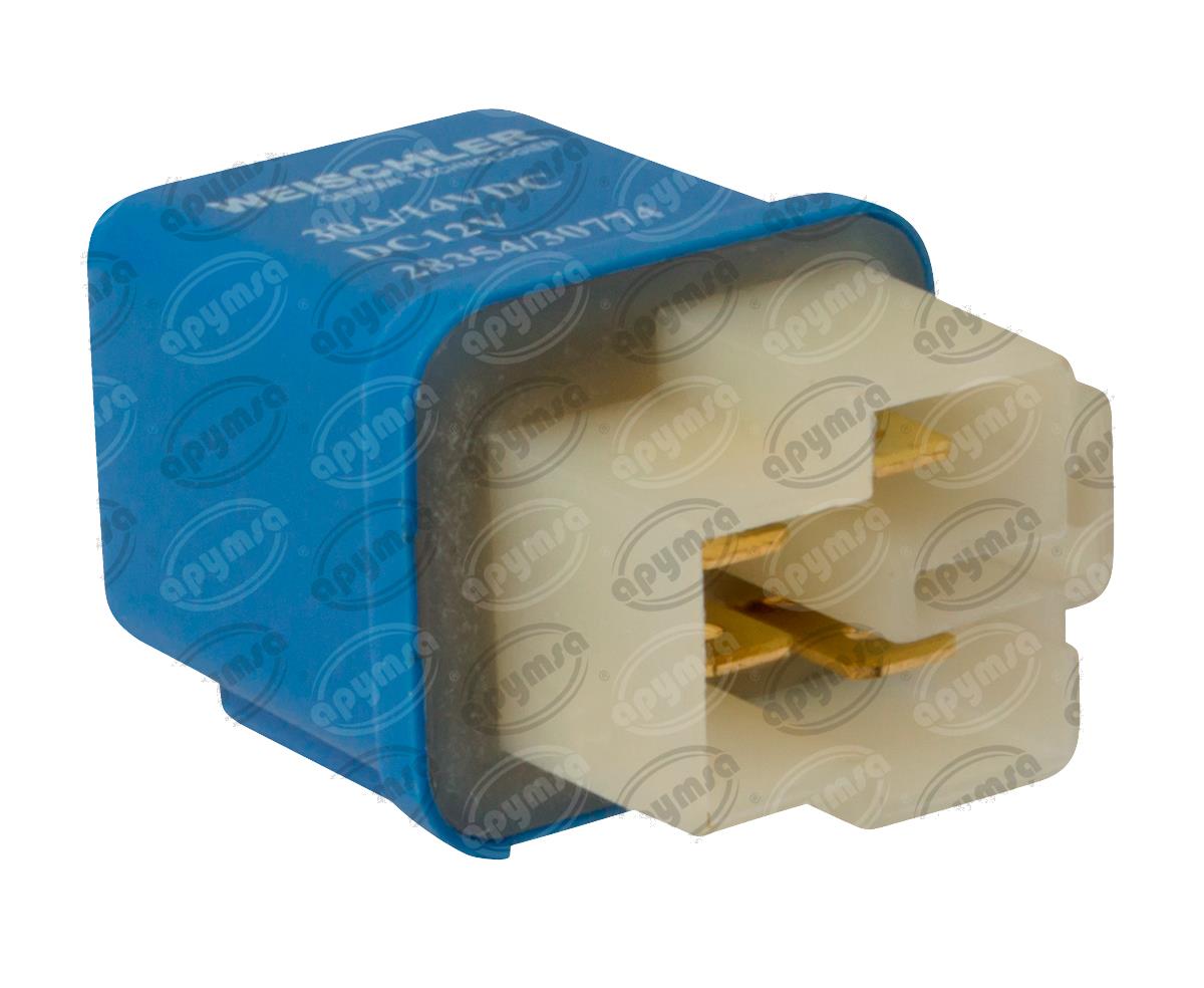 RELEVADOR PRINCIPAL 30A 4TERMINALES  MOTOVENTILADOR INFINITI NISSAN TSURU WEISCHLER RY-63 