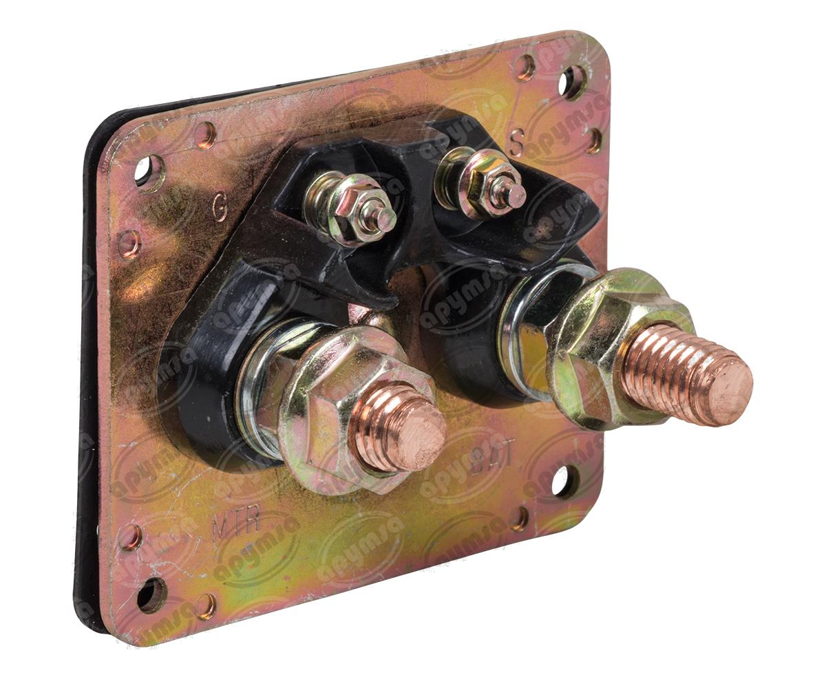 REPUESTO SOLENOIDE MARCHA DELCO 40MT, 50MT, DD CUADRADO BORNE CON PLATA VALUE STARTER 66-1207 