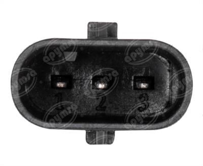 SENSOR POSICION ARBOL LEVAS 12V 3TERMINALES VW PASSAT 12-14, GTI, TIGUAN 13-14, TOUAREG 12-16. T TECNOFUEL 07L905163C 