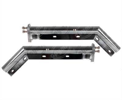 SOPORTE DE LODERA ANGULAR SET CROMADO 30" X 1/8" VERZE B011 