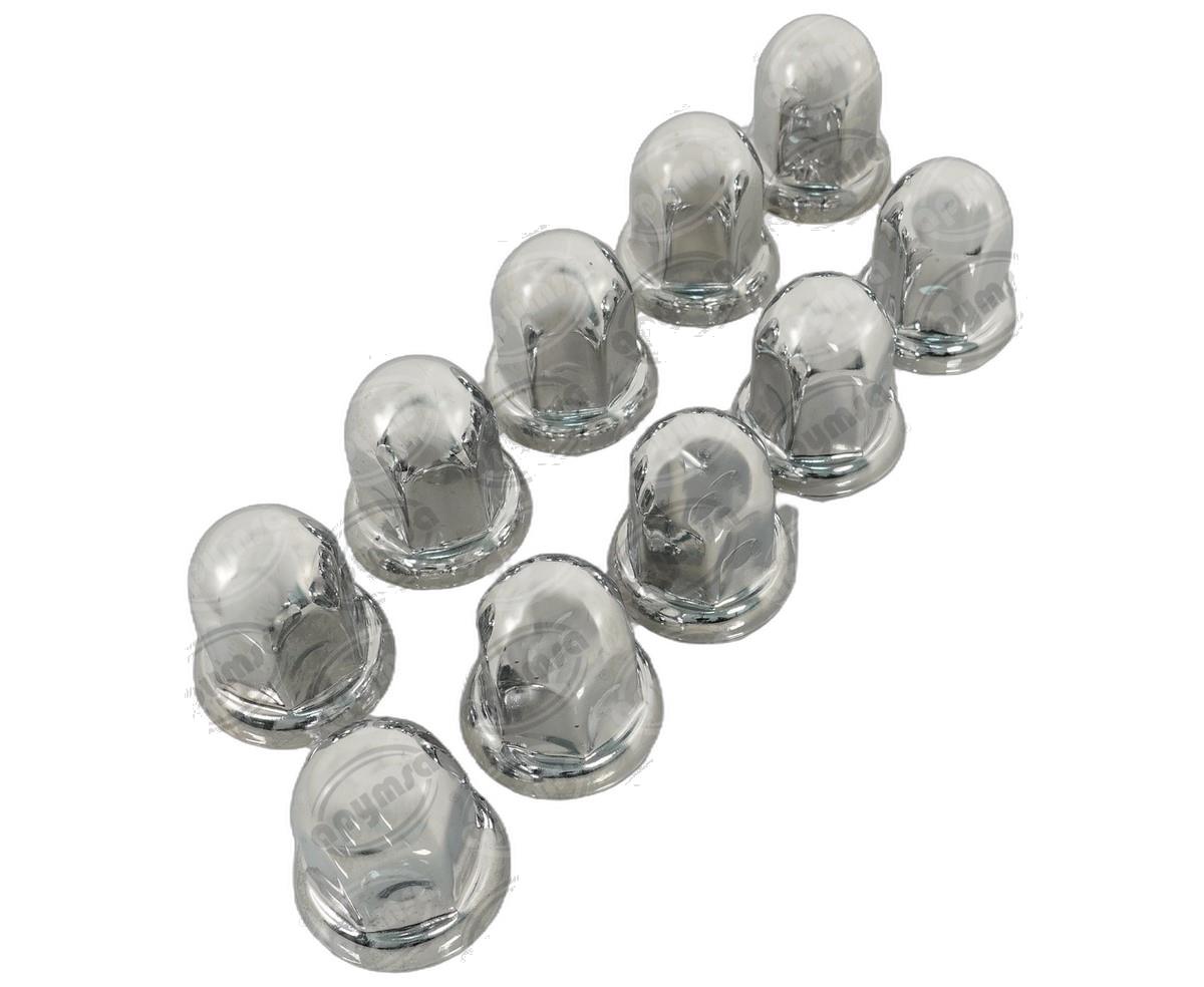 CAPUCHON PARA BIRLO 10PZ DE RUEDA PUNTA REDONDA DE ACERO VERZE N11115 