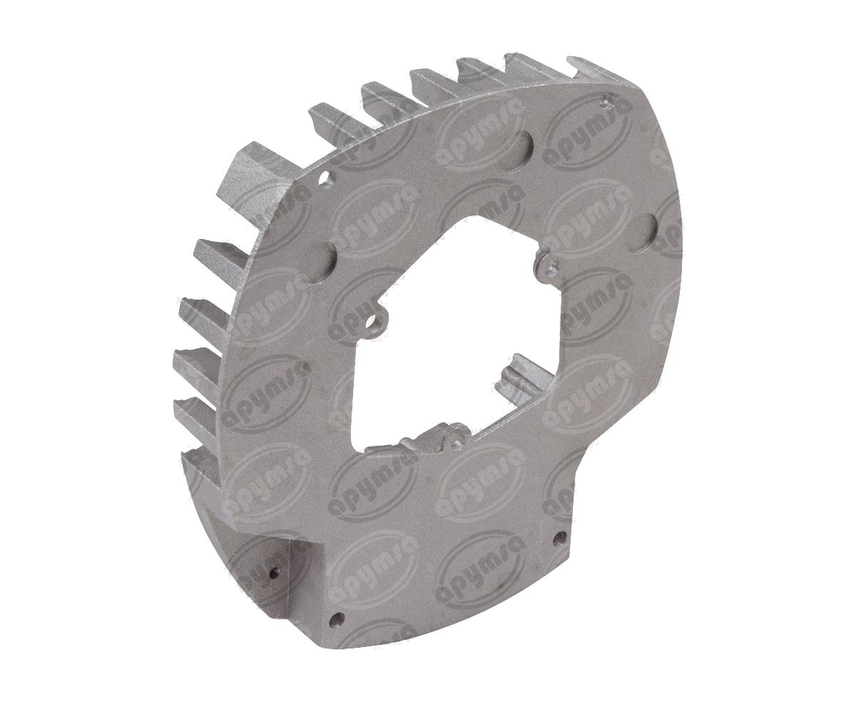 TAPA INTERMEDIA ALTERNADOR DELCO 25SI, 26SI DISIPADORA GRANDE IMPORTADO 46-1456 