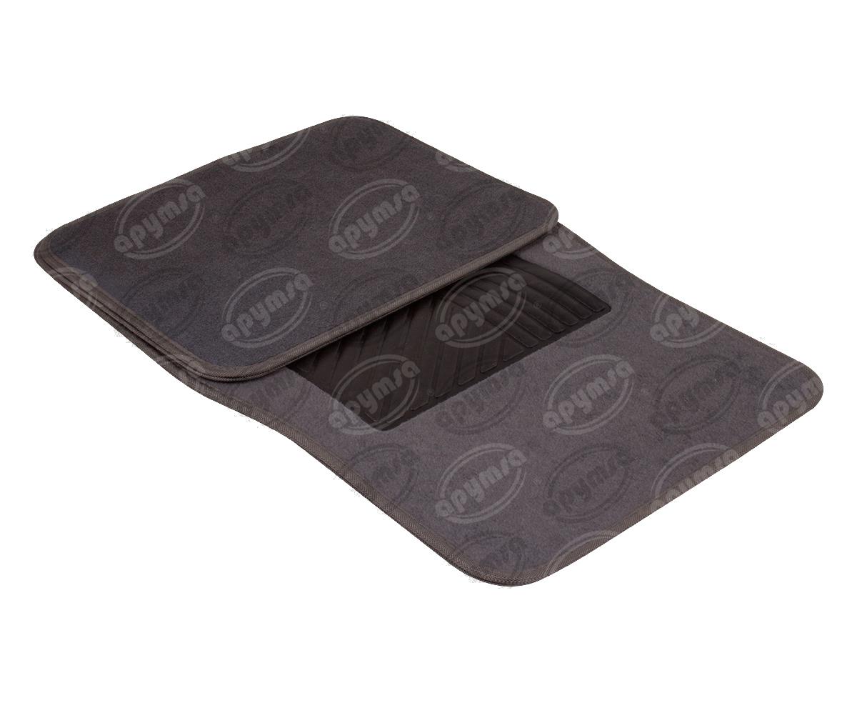 TAPETE AUTOMOTRIZ GRIS 4PZ EXTREME TA-4P 