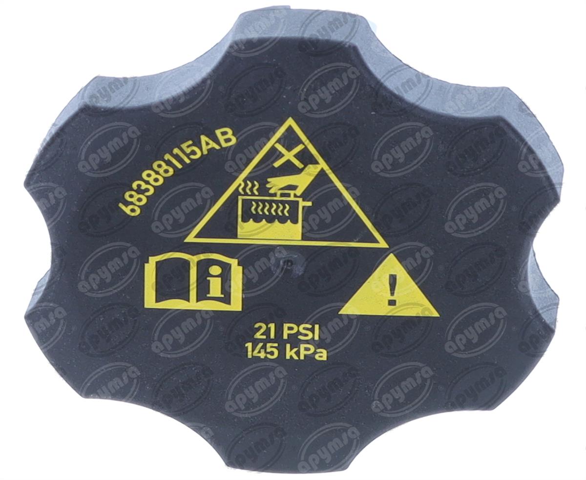 TAPA DEPOSITO REFRIGERANTE JEEP WRANGLER 2.0L 18-24 QBH CARFAN T116 
