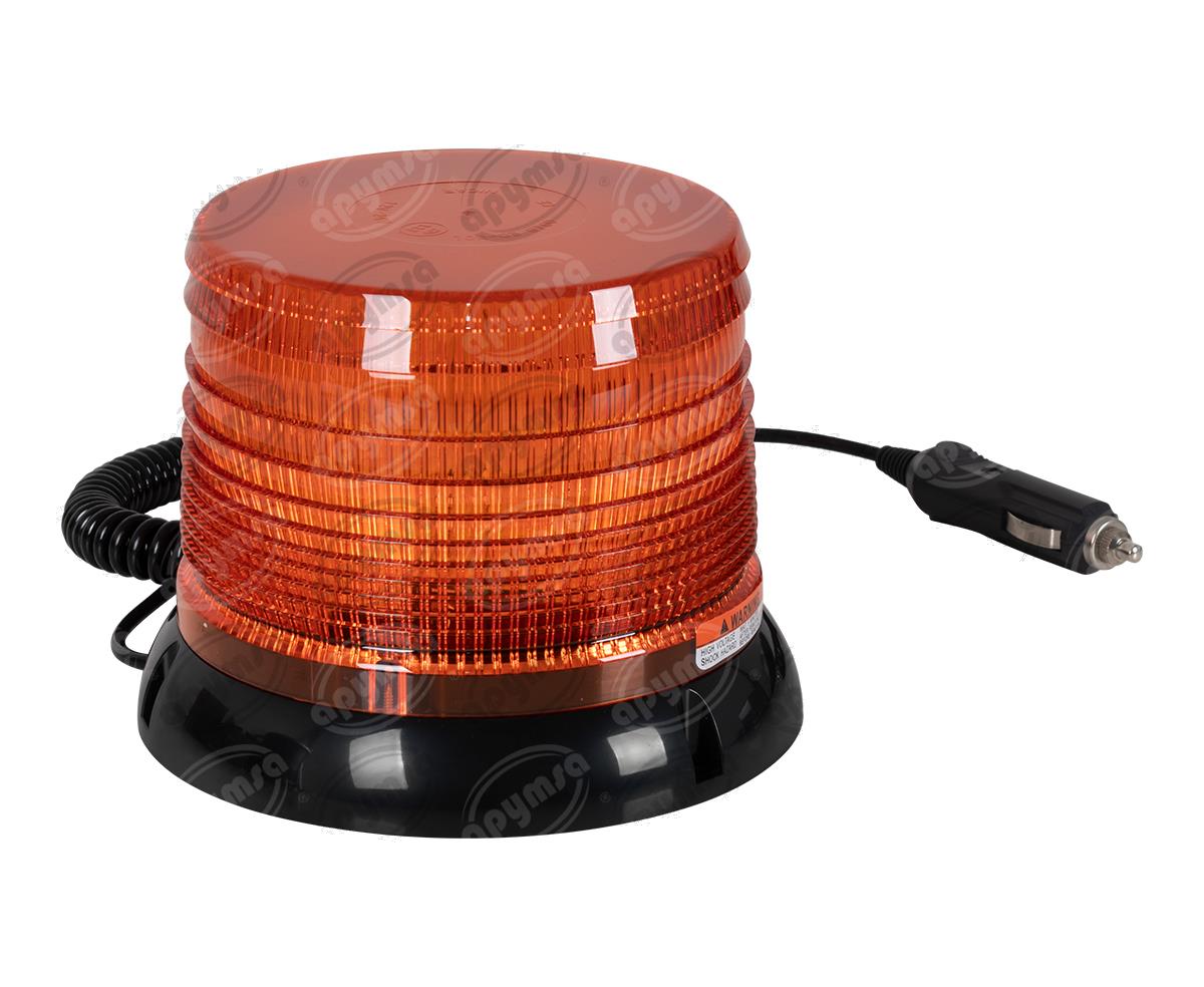 TORRETA TIPO MONTACARGAS AMBAR 12V - 24V LUZ XENON IMAN QBH STAR 4244900 