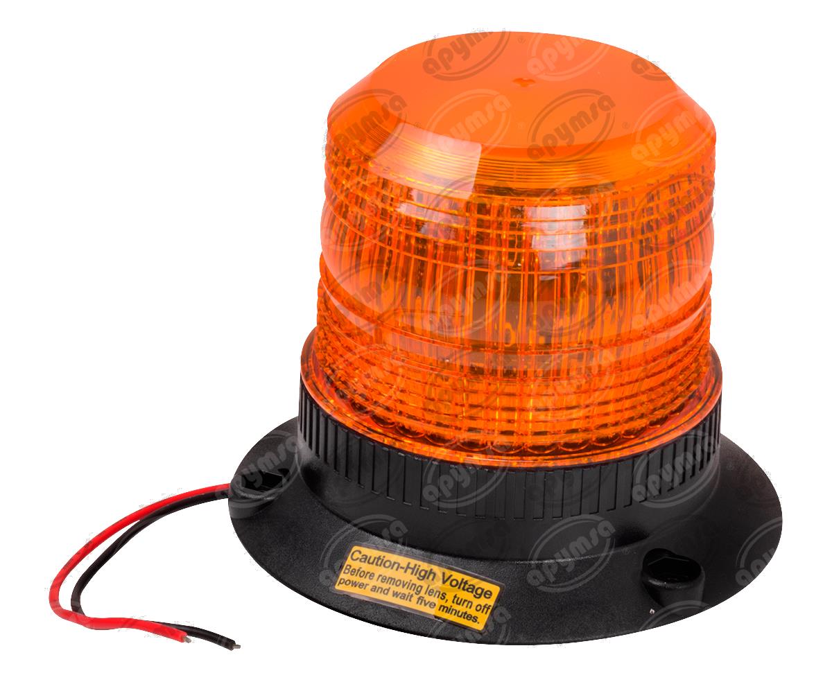TORRETA TIPO MONTACARGAS AMBAR 12V - 80V DC Y AC ESTROBO ATORNILLABLE QBH STAR 4245700 