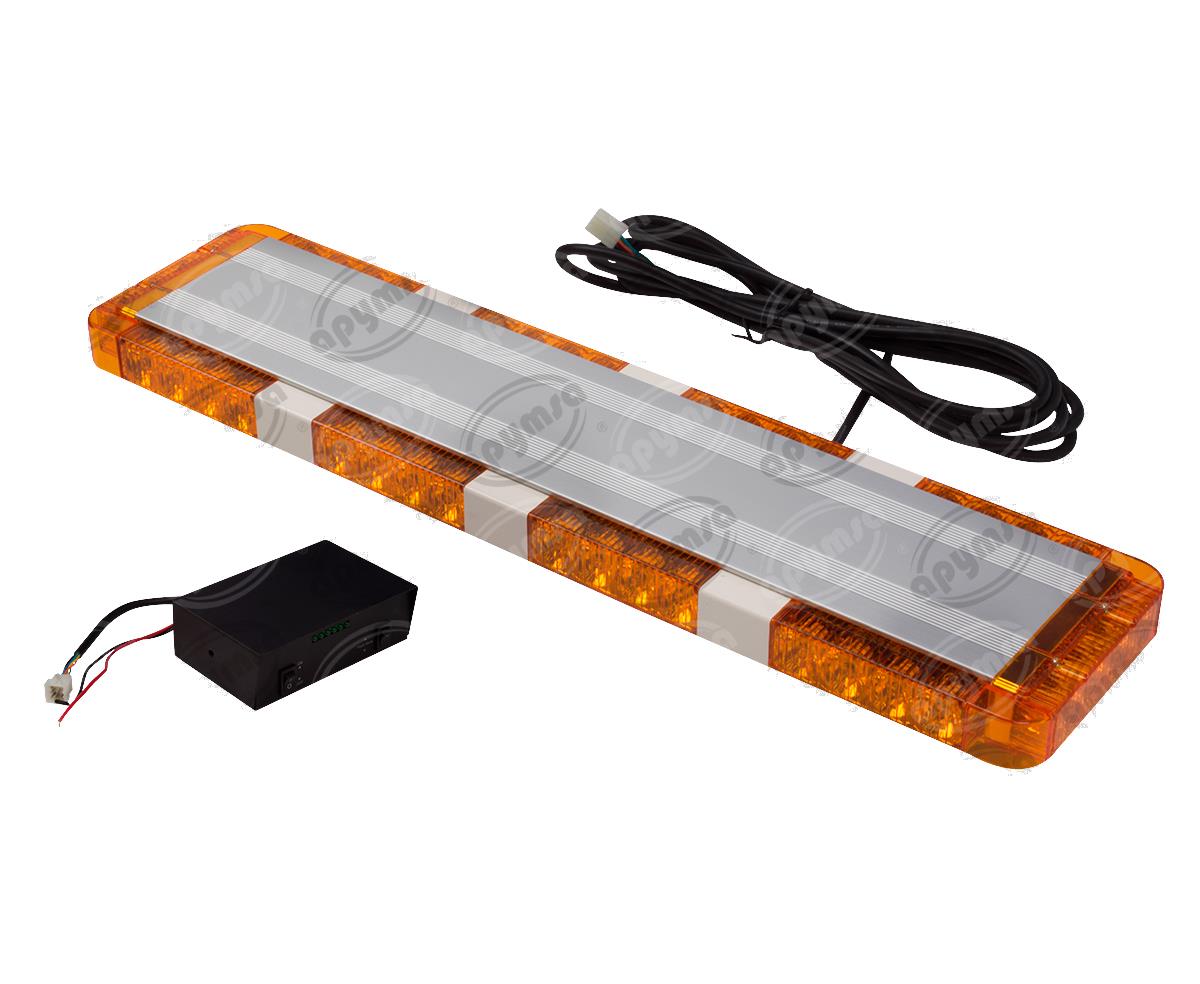 TORRETA TIPO PATRULLA AMBAR 12V - 24V 40 ESTROBOS ATORNILLABLE IMPORTADO 4247811 