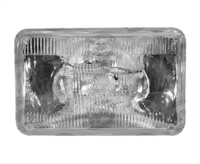 UNIDAD HALOGENO 12V H-4651 SELLADA RECTANGULAR WAGNER H-4651 