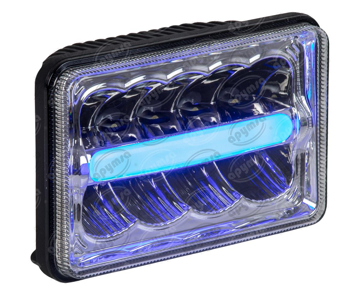 UNIDAD SELLADA 12V - 24V CON LUZ DE DIA AZUL 4651 QBH STAR 70652 4651 B 