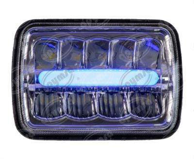 UNIDAD SELLADA 12V - 24V CON LUZ DE DIA AZUL 6054 QBH STAR 40033B 6054 