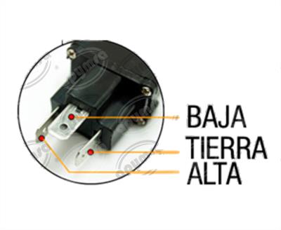 UNIDAD SELLADA 12V - 24V CON LUZ DE DIA AZUL 6054 QBH STAR 40033B 6054 