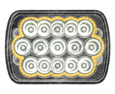 UNIDAD SELLADA 12V H6054 LUZ ANGEL AMBAR QBH STAR H6054 AMBER 