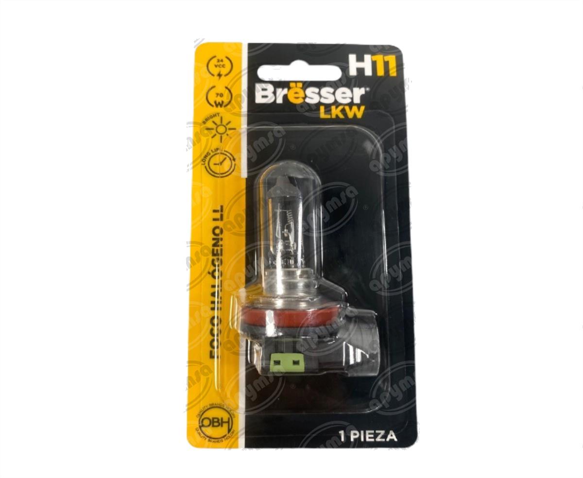 FOCO HALOGENO H11 TRANSPARENTE 24V 70WW LONG LIFE BRËSSER-LKW 09UUN2B056 