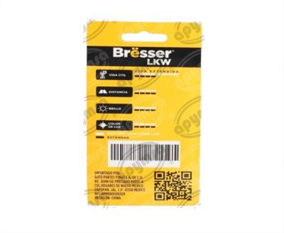 FOCO HALOGENO H4 / 9003 TRANSPARENTE 12V 60/55WW LONG LIFE BRËSSER-LKW 09UUN1B061 