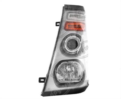 UNIDAD PRINCIPAL IZQUIERDA TRANSPARENTE AYCO ZAFIRO SPORT LEDS 12V BRËSSER-LKW 19AAY12L006 