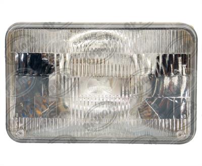 UNIDAD HALOGENO 12V SELLADA RECTANGULAR POLICARBONATO NACIONAL H-4651 