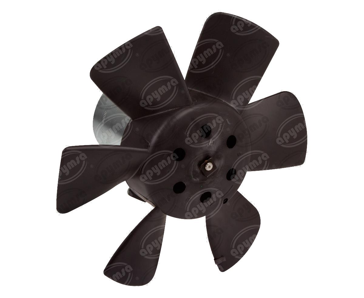 MOTOVENTILADOR RADIADOR CON ASPAS UNA TOLVA CON A/A VW  A2 QBH CARFAN 76091 