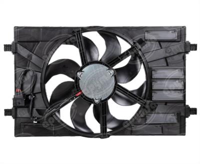 MOTOVENTILADOR RADIADOR COMPLETO 12V POLO VIRTUS 2018-2020 1.6L T CROSS 2024-2024 1.4L QBH CARFAN 2GB121203A 