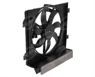 MOTOVENTILADOR RADIADOR Y AIRE ACONDICIONADO NISSAN SENTRA 2013-2018 MOTOR 1.8L QBH CARFAN 21481-9AM0A 