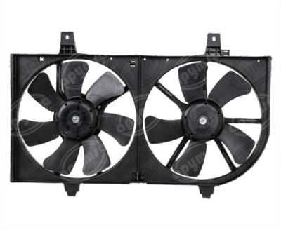 MOTOVENTILADOR RADIADOR Y AIRE ACONDICIONADO TOLVA DOBLE NISSAN SENTRA QBH CARFAN 75527 