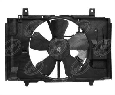 MOTOVENTILADOR RADIADOR Y AIRE ACONDICIONADO NISSAN VERSA TIIDA 1.8L CON A/A Y SIN A/A QBH CARFAN 21481-EL30A 