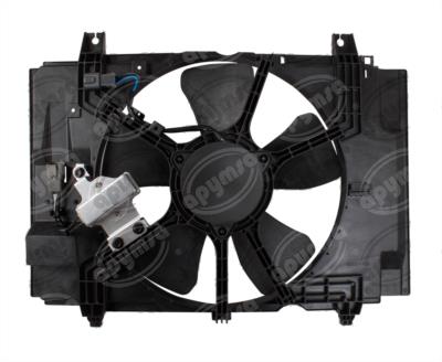 MOTOVENTILADOR RADIADOR Y AIRE ACONDICIONADO NISSAN VERSA TIIDA 1.8L CON A/A Y SIN A/A QBH CARFAN 21481-EL30A 