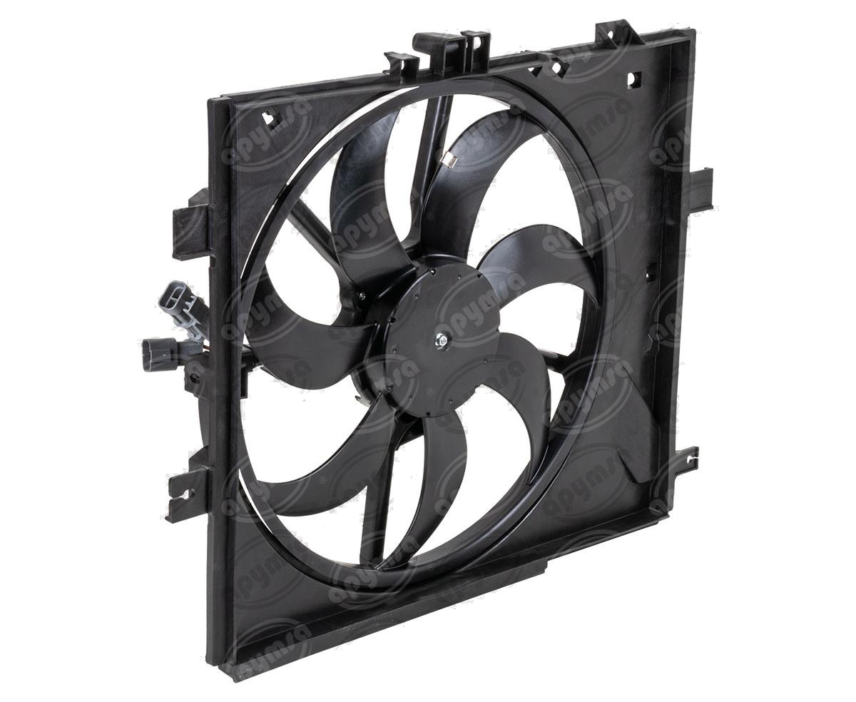 MOTOVENTILADOR RADIADOR Y AIRE ACONDICIONADO NISSAN VERSA 12-19 NOTE 14-15 1.6L AUTOMATICO QBH CARFAN 21403-3VB8A 