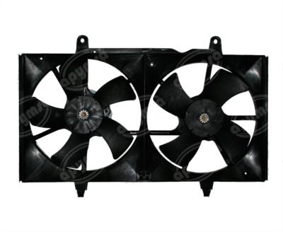 MOTOVENTILADOR RADIADOR Y AIRE ACONDICIONADO TOLVA DOBLE NISSAN ALTIMA MAXIMA QBH CARFAN 75362 