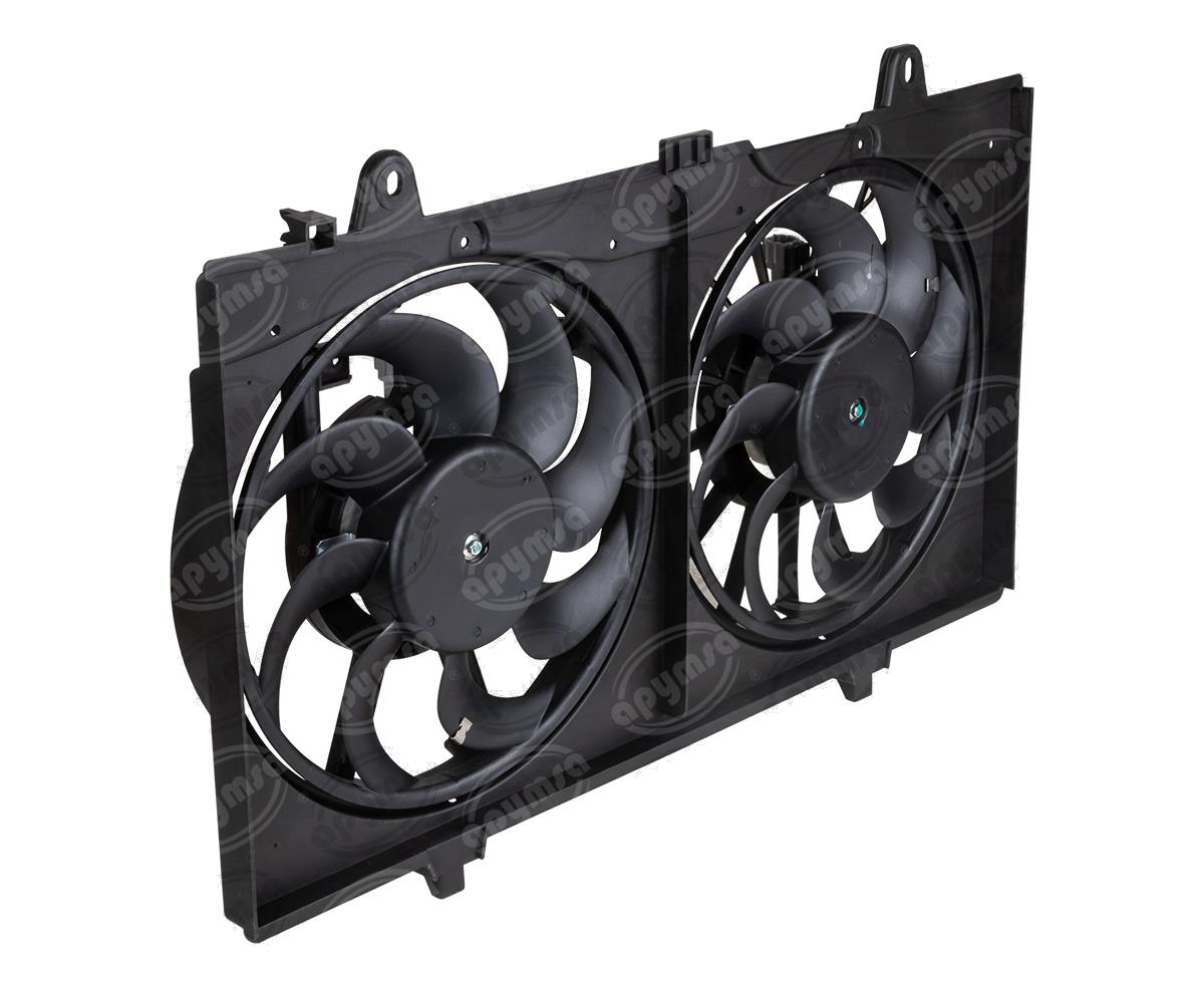 MOTOVENTILADOR RADIADOR Y AIRE ACONDICIONADO NISSAN SENTRA 2007-2017 MOTOR 1.8 2.0 2.5 QBH CARFAN 21481-ET80B 