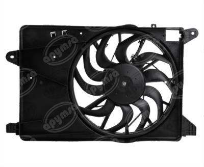 MOTOVENTILADOR RADIADOR COMPLETO 12V CHEVROLET CORSA TORNADO 06-11 QBH CARFAN 93378665 