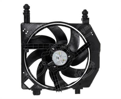 MOTOVENTILADOR RADIADOR COMPLETO 12V FORD FIESTA 1.4L 1.6L ZETEC 96-01 QBH CARFAN 95FB-8C607BJ 