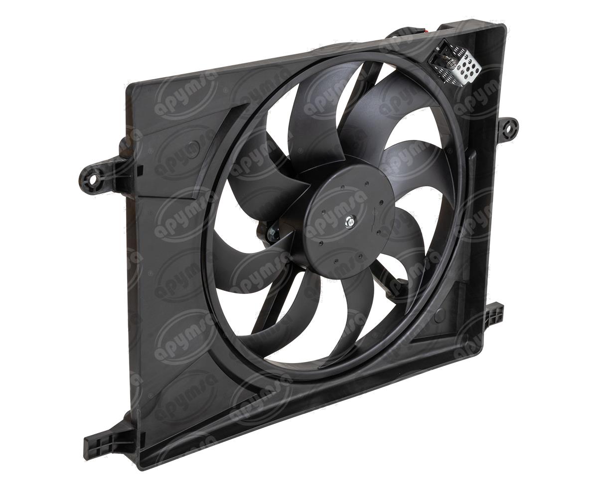 MOTOVENTILADOR RADIADOR Y AIRE ACONDICIONADO CHEVROLET AVEO NUEVA LINEA 1.5L  ESTANDAR 2018-21 QBH CARFAN 26203418 