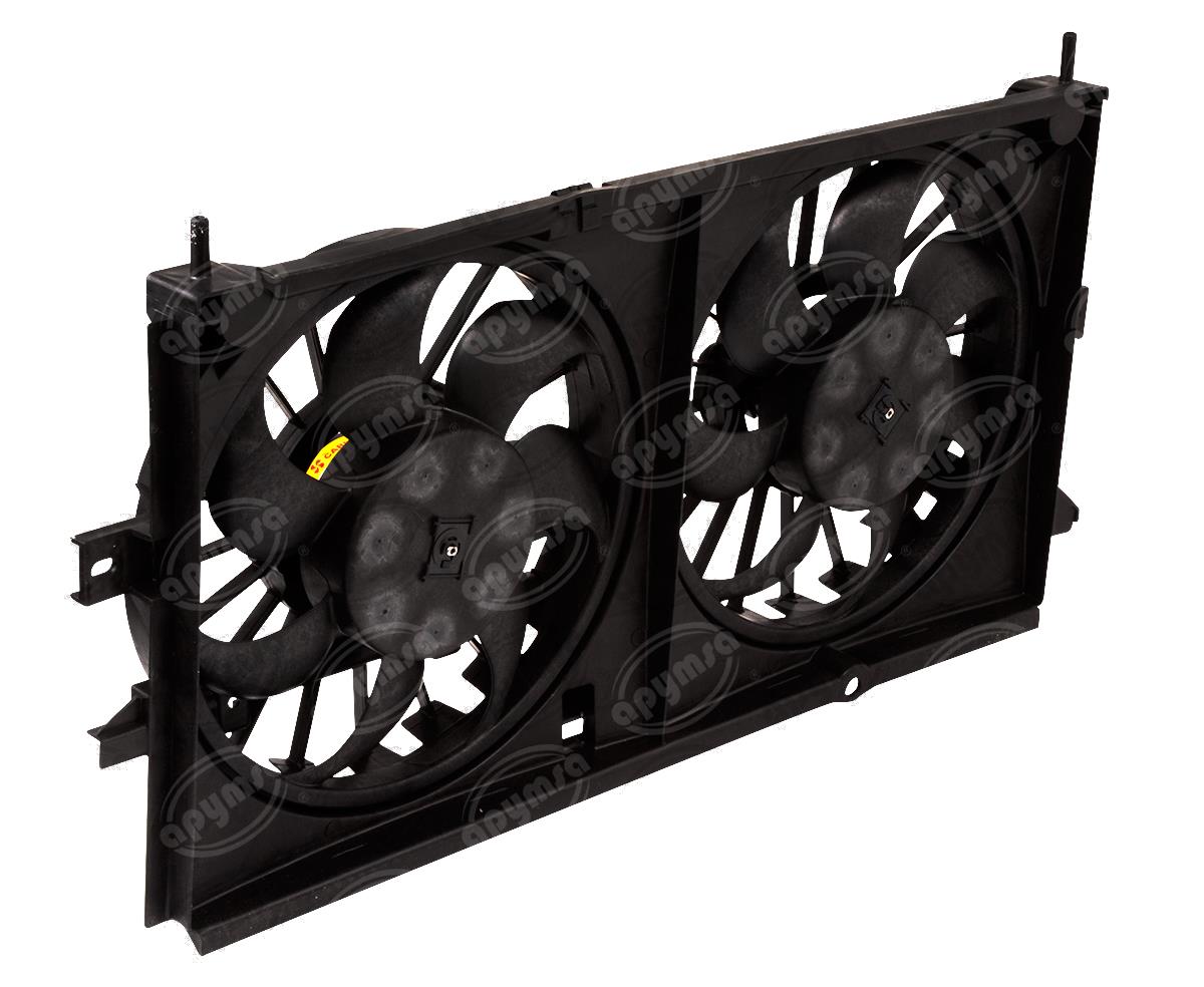 MOTOVENTILADOR RADIADOR Y AIRE ACONDICIONADO TOLVA DOBLE CHEVROLET IMPALA MONTECARLO QBH CARFAN 75582 