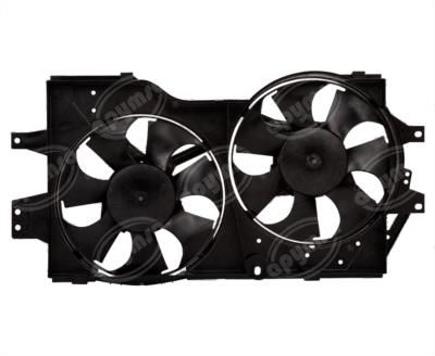 MOTOVENTILADOR RADIADOR Y AIRE ACONDICIONADO TOLVA DOBLE CHRYSLER DODGE PLYMOUTH VOYAGER QBH CARFAN 4364910 
