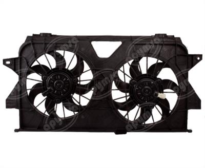 MOTOVENTILADOR RADIADOR Y AIRE ACONDICIONADO TOLVA DOBLE CHRYSLER DODGE CARAVAN QBH CARFAN 75622 