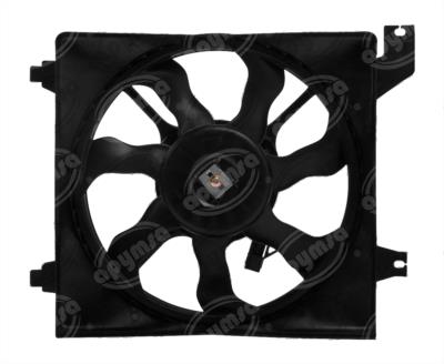 MOTOVENTILADOR RADIADOR COMPLETO 12V DODGE HYUNDAI ATTITUDE QBH CARFAN 76074 