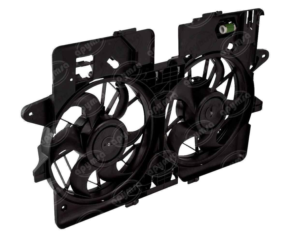 MOTOVENTILADOR RADIADOR Y AIRE ACONDICIONADO TOLVA DOBLE FORD ESCAPE MAZDA TRIBUTE QBH CARFAN 75357 