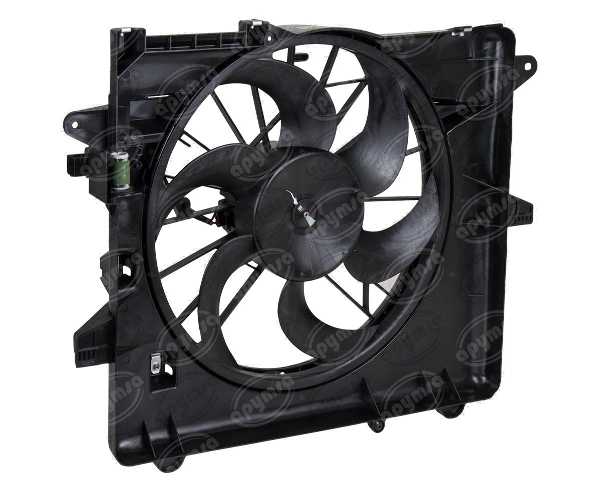 MOTOVENTILADOR RADIADOR Y AIRE ACONDICIONADO FORD MUSTANG 4.0L 05-07 QBH CARFAN 4R3Z8C607AA 