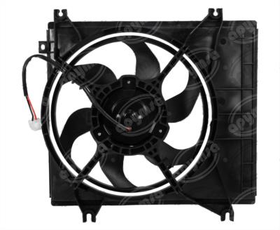 MOTOVENTILADOR RADIADOR COMPLETO 12V DODGE HYUNDAI ATOS 00-06 QBH CARFAN 5083452AA 
