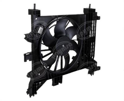 MOTOVENTILADOR RADIADOR Y AIRE ACONDICIONADO RENAULT DUSTER 2013-20, OROCH 2018-2020,  L4 2.0L QBH CARFAN 218-2612-01 