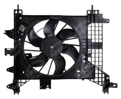 MOTOVENTILADOR RADIADOR Y AIRE ACONDICIONADO RENAULT DUSTER 2013-20, OROCH 2018-2020,  L4 2.0L QBH CARFAN 218-2612-01 