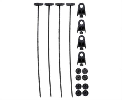 MOTOVENTILADOR RADIADOR COMPLETO CW 8" 12V UNIVERSAL GIRO DERECHO QBH CARFAN 2V UNI 