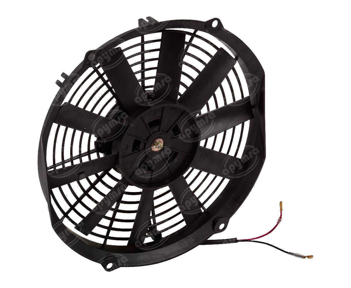MOTOVENTILADOR RADIADOR COMPLETO CCW 12" 12V UNIVERSAL QBH CARFAN UNI 12I 