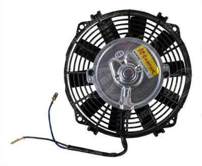 MOTOVENTILADOR RADIADOR COMPLETO 12V 8"  UNIVERSAL ( TRABAJO CONTINUO ) QBH CARFAN 4365910 