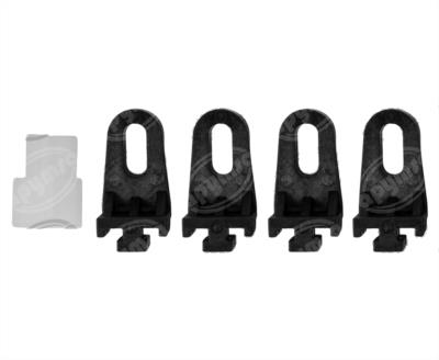 MOTOVENTILADOR RADIADOR COMPLETO 12V 8"  UNIVERSAL ( TRABAJO CONTINUO ) QBH CARFAN 4365910 